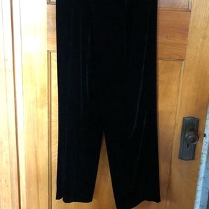 Dana Buchman Velvet Suit Pants